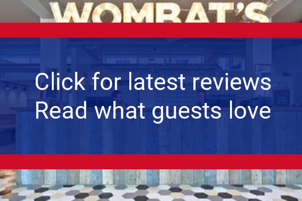 www.wombats-hostels.com - check out latest independent reviews